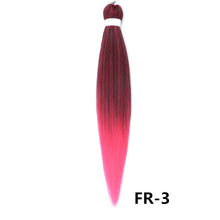 Load image into Gallery viewer, 26inch Colorful Synthetic Jumbo Braids PVC Wig Hair Extensions Braiding Hair Pre Stretched Braids False Hair Piece Women Wig