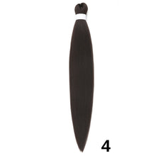 Load image into Gallery viewer, 26inch Colorful Synthetic Jumbo Braids PVC Wig Hair Extensions Braiding Hair Pre Stretched Braids False Hair Piece Women Wig