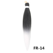 Load image into Gallery viewer, 26inch Colorful Synthetic Jumbo Braids PVC Wig Hair Extensions Braiding Hair Pre Stretched Braids False Hair Piece Women Wig