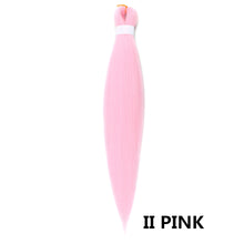 Load image into Gallery viewer, 26inch Colorful Synthetic Jumbo Braids PVC Wig Hair Extensions Braiding Hair Pre Stretched Braids False Hair Piece Women Wig