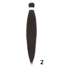 Load image into Gallery viewer, 26inch Colorful Synthetic Jumbo Braids PVC Wig Hair Extensions Braiding Hair Pre Stretched Braids False Hair Piece Women Wig