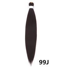 Load image into Gallery viewer, 26inch Colorful Synthetic Jumbo Braids PVC Wig Hair Extensions Braiding Hair Pre Stretched Braids False Hair Piece Women Wig