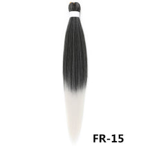 Load image into Gallery viewer, 26inch Colorful Synthetic Jumbo Braids PVC Wig Hair Extensions Braiding Hair Pre Stretched Braids False Hair Piece Women Wig