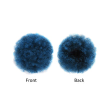 Load image into Gallery viewer, Synthetic Afro Puff Drawstring Ponytail Hair Bun Short Afro Kinkys Curly Afro Bun Extension Hairpieces Women Curly Hair Wig
