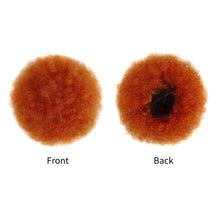Load image into Gallery viewer, Synthetic Afro Puff Drawstring Ponytail Hair Bun Short Afro Kinkys Curly Afro Bun Extension Hairpieces Women Curly Hair Wig
