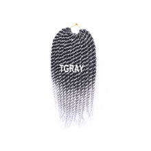 Load image into Gallery viewer, 12inch Twist Crochet Hair Big Senegalese Twist Crochet Braids Synthetic Braiding Hair Extensions for Women False Hair Piece