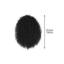 Load image into Gallery viewer, Fluffy Short Curly Ponytail Wig High Temperature Silk Synthetic Wig Natural Simulation Hair Ponytail for Women