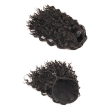 Load image into Gallery viewer, Fluffy Short Curly Ponytail Wig High Temperature Silk Solid Color Synthetic Wig Natural Simulation Hair Ponytail
