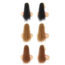Load image into Gallery viewer, Multi-color Synthetic Long Curly Ponytail Wig High Temperature Silk Elastic Mesh Drawstring Ponytail Hair Extensions for Women