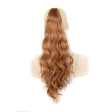 Load image into Gallery viewer, Gripping Clip Style Synthetic Wig Ponytail Simulation Long Curly Hair Natural Hair Piece High Temperature Silk Hair Extensions