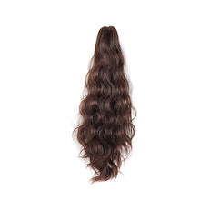 Load image into Gallery viewer, Gripping Clip Style Synthetic Wig Ponytail Simulation Long Curly Hair Natural Hair Piece High Temperature Silk Hair Extensions