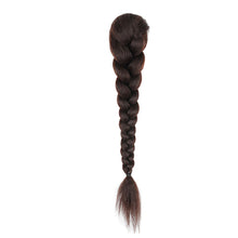 Load image into Gallery viewer, Multi-color Synthetic Wig Braided Hair Elastic Mesh Drawstring Long Ponytail Hair Extensions False Hair Piece for Women