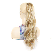 Load image into Gallery viewer, Gripping Clip Style Curly Hair Ponytail Water Ripple Long Curly Wig Ponytail Synthetic Wig Women False Hair Piece