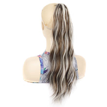 Load image into Gallery viewer, Gripping Clip Style Curly Hair Ponytail Water Ripple Long Curly Wig Ponytail Synthetic Wig Women False Hair Piece