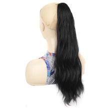 Load image into Gallery viewer, Gripping Clip Style Curly Hair Ponytail Water Ripple Long Curly Wig Ponytail Synthetic Wig Women False Hair Piece