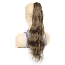 Load image into Gallery viewer, Gripping Clip Style Curly Hair Ponytail Water Ripple Long Curly Wig Ponytail Synthetic Wig Women False Hair Piece