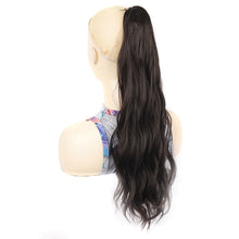 Load image into Gallery viewer, Gripping Clip Style Curly Hair Ponytail Water Ripple Long Curly Wig Ponytail Synthetic Wig Women False Hair Piece