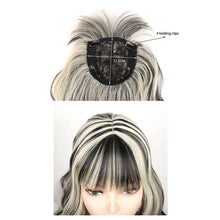 Load image into Gallery viewer, Water Ripple Synthetic Short Curly Hair Natural Simulation Wig Increase Hair Volume False Hair Piece for Women