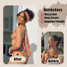 Load image into Gallery viewer, Messy Fluffy Screw Curl Wig High-temperature Silk Synthetic Curly Wig Women False Hair Piece Hair Accessory