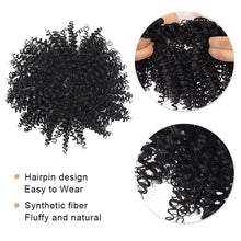 Load image into Gallery viewer, Messy Fluffy Screw Curl Wig High-temperature Silk Synthetic Curly Wig Women False Hair Piece Hair Accessory