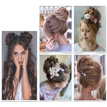 Load image into Gallery viewer, Hair Clip Style Curly Wig Hair Extensions Bun Fluffy Updo Chignon Synthetic Wig Messy Bun Women Hair Piece