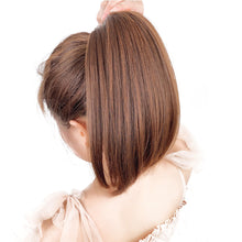 Load image into Gallery viewer, Hair Clip Style Micro Curled Inner Buckle Ponytail Wig Temperamental Simulation Synthetic Wig Women False Hair Piece