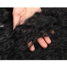 Load image into Gallery viewer, Fluffy Corn Perm Long Curly Hair Ponytail High Temperature Silk Elastic Mesh Drawstring Long Ponytail Synthetic Wig