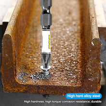 Load image into Gallery viewer, 10pcs/set 1/4 Screwdriver Bit Set Impact Drill Batch Head Hexagonal Cross Head Magnetic Tamper Proof Screwdriver Bits