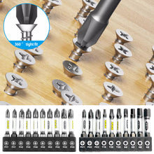 Load image into Gallery viewer, 10pcs/set 1/4 Screwdriver Bit Set Impact Drill Batch Head Hexagonal Cross Head Magnetic Tamper Proof Screwdriver Bits