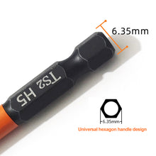 Load image into Gallery viewer, 9pcs/set 1/4 Hex Head Allen Wrench Screwdriver Socket Bits Set Quick Change Magnetic Batch Head Impact Drill Screwdriver Bit H1.5-H10
