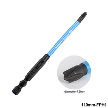 Load image into Gallery viewer, FPH1/2/3 Electrician Screwdriver Bit Magnetic Electric Impact Drill Nut Driver Bit for Circuit Breaker 65 110mm Anti Slip Impact Batch Head