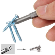 Load image into Gallery viewer, 5pcs U Shaped Screwdriver Bits 1/4 Hex Magnetic Batch Head Set 50mm Length for Hand Tools Electric Tools U4 U5 U6 U7 U8