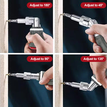 Load image into Gallery viewer, Multi-functional Ratchet Screwdriver Set 8 in 1 Screwdriver Bits Set 0-180° Adjustable Angle Screwdriver Tool for Household Auto Repair