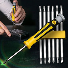 Load image into Gallery viewer, Multi-functional Screwdriver Set 6 in 1 Screwdriver Bits Set Cross Slot Screwdriver Tool for Household Repair