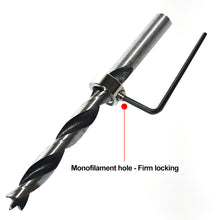 Load image into Gallery viewer, 8pcs Woodworking Drill Depth Stop Bit Collar Set Adjustable Positioner Limit Ring Allen Wrench Tighten Stopper Set Screws Woodworking Tool