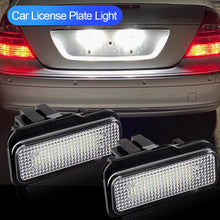 Load image into Gallery viewer, 1PC Car Canbus LED License Number Plate Light Assembly Replacement For Mercedes Benz C-Class S203 E-Class W211 S211 CLS-Class W219 SLK-Class R171