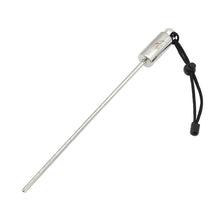 Load image into Gallery viewer, 1PC 316 Stainless Steel Diving Bell Stick Underwater Detector Bar With Graduated Bottle Knocker Device With Hand Rope