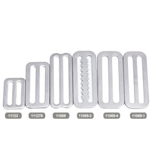 Load image into Gallery viewer, 1PC Multi-Size 304 Stainless Steel Outdoor Diving Webbing Buckle Diving Accessories Zigzag Belt Buckle Bag Adjustment Buckle
