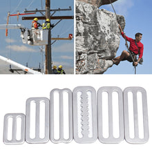 Load image into Gallery viewer, 1PC Multi-Size 304 Stainless Steel Outdoor Diving Webbing Buckle Diving Accessories Zigzag Belt Buckle Bag Adjustment Buckle