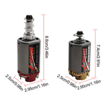 Load image into Gallery viewer, 1PC Long Axis Short Axis High Torque High Speed 480 Electric Machine Magnet Motor Fun Fine Strike Kublai Khan Accessories