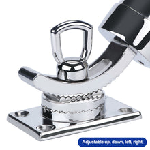 Load image into Gallery viewer, 316 Stainless Steel Marine Boat Fishing Rod Holder Deck Mount Yacht Rod 360° Adjustable Pod Boat Accessories Marine