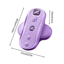 Load image into Gallery viewer, 1 Pair Split Twist Waist Tray Fitness Exercise Thin Waist Dancing Massage Double Pedal Turntable Portable Fat Reduction Machine