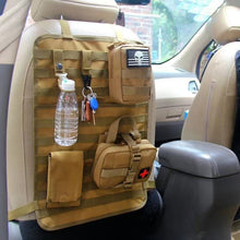 Load image into Gallery viewer, General Tactical MOLLE Car Seat Back Hanging Bag Multi-Purpose Car Storage Package Outdoor Accessories Storage Organizer
