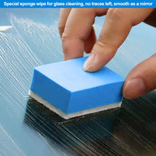 Load image into Gallery viewer, Car Glass Windshield Oil Film Cleaning Sponge Wiper Polishing Sponges Wool Felt Brush Oil Removal Tools