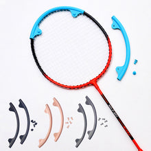 Load image into Gallery viewer, 2PCS Badminton Racket Head Frame Protective Sleeve Anti-Friction Anti-Paint Anti-Broken Wire Silicone Protective Tool For Badminton Lovers