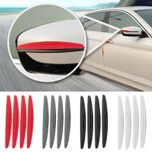 Load image into Gallery viewer, 4Pcs Car Door Side Edge Anti-collision Protector Rear View Mirror Strip Bar Stickers Protection Guards Cover Protection