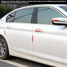 Load image into Gallery viewer, 4Pcs Car Door Side Edge Anti-collision Protector Rear View Mirror Strip Bar Stickers Protection Guards Cover Protection