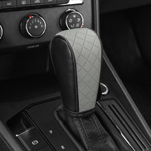 Load image into Gallery viewer, PU Leather Car Shift Handle Cover Non-Slip Shift Knob Decoration Protective Cover Interior Accessories