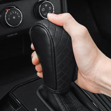 Load image into Gallery viewer, PU Leather Car Shift Handle Cover Non-Slip Shift Knob Decoration Protective Cover Interior Accessories