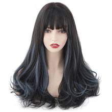 Load image into Gallery viewer, 18inch Women Hair Synthetic Hair Extensions Big Wave Wig Head Cover Pear Flower Curl Chemical Fiber Hair Cover Wig Cover